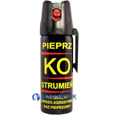 Газовый баллончик KO JET (50 мл) струйный