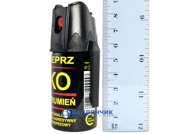 Газовый баллончик KO JET (40 мл) струйный