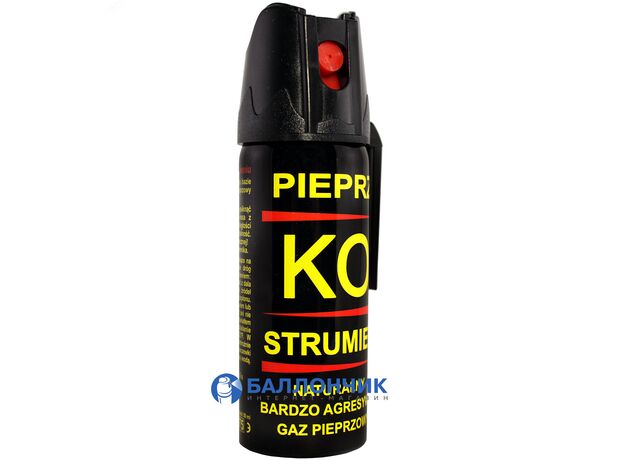 Газовый баллончик KO JET (50 мл) струйный