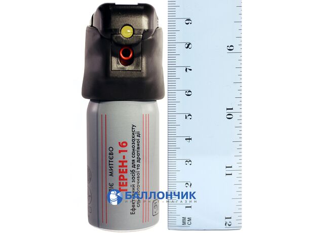 Газовый баллончик Терен-1б с LED фонариком (58 мл) аэрозольный