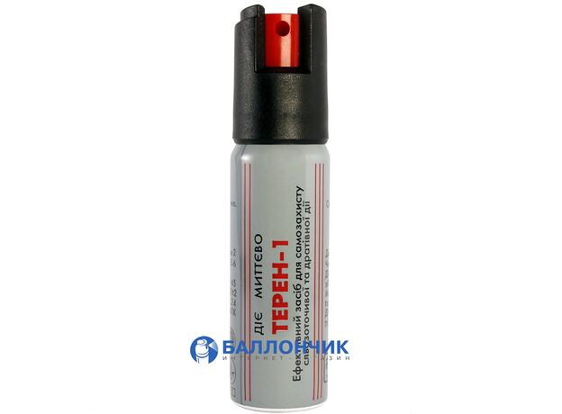 Газовый баллончик Терен-1М (25 мл) аэрозольный